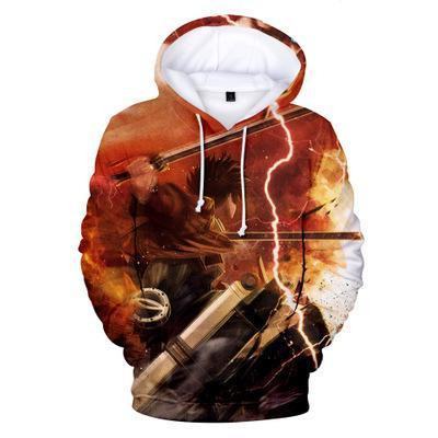 Attack On Titan Hero For Unisex 3D All Over Printed Sweatshirt, Hoodie, Zip Hoodie | Fan Apparel For Men, Women