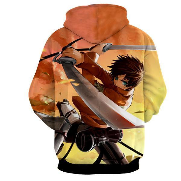 Attack On Titan Levi Ackerman Hoodie 3D All Over Printed Sweatshirt, Hoodie, Zip Hoodie | Fan Apparel For Men, Women