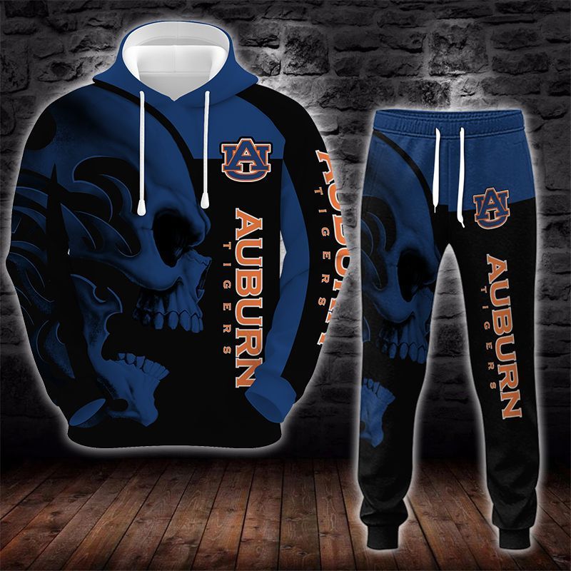 Auburn Tigers Skull 3D All Over Printed Sweatshirt, Hoodie, Zip Hoodie | Ncaa Special Edition Fan Gear For Men, Women