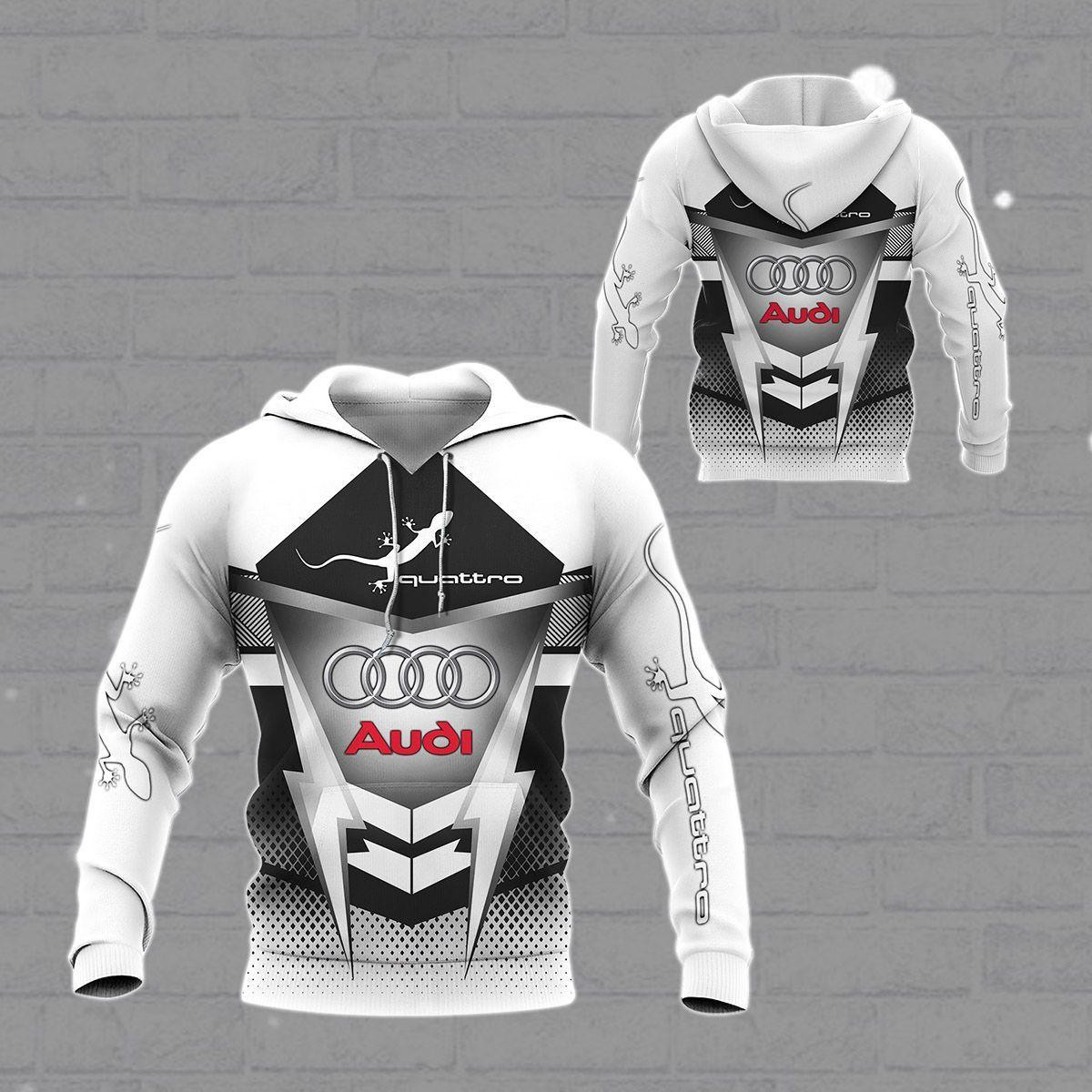 Audi Sport Luxury Car 3D All Over Printed Sweatshirt, Hoodie, Zip Hoodie | Fan Apparel For Men, Women