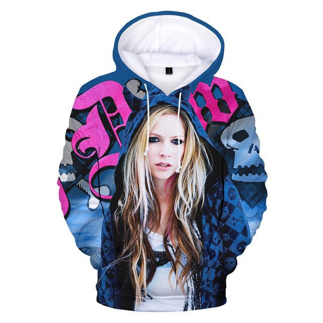 Avril Lavigne Unisex 3D All Over Printed Sweatshirt, Hoodie, Zip Hoodie | Fan Apparel For Men, Women