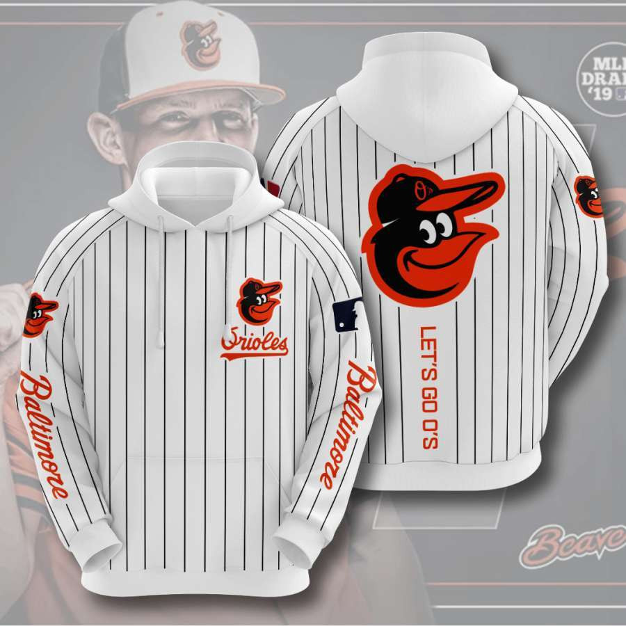 Baltimore Orioles 3D All Over Printed Sweatshirt, Hoodie, Zip Hoodie | Mlb Fan Gear For Men, Women