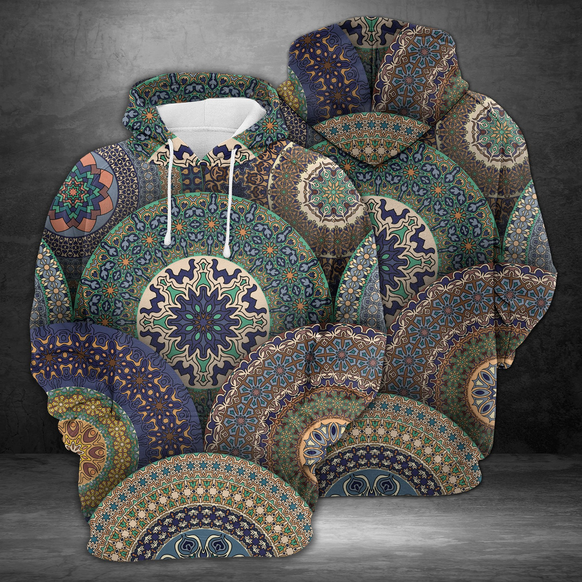Beautiful Mandala 3D All Over Printed Sweatshirt, Hoodie, Zip Hoodie | Fan Apparel For Men, Women