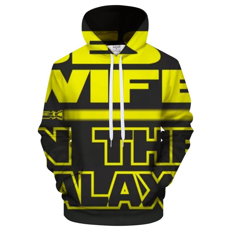 Best Wife In The Galaxy 3D All Over Printed Sweatshirt, Hoodie, Zip Hoodie | Fan Apparel For Men, Women