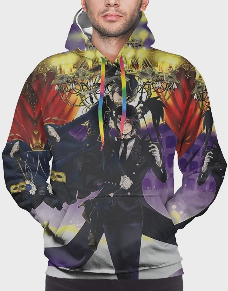 Black Butler 3D All Over Printed Sweatshirt, Hoodie, Zip Hoodie | Fan Apparel For Men, Women