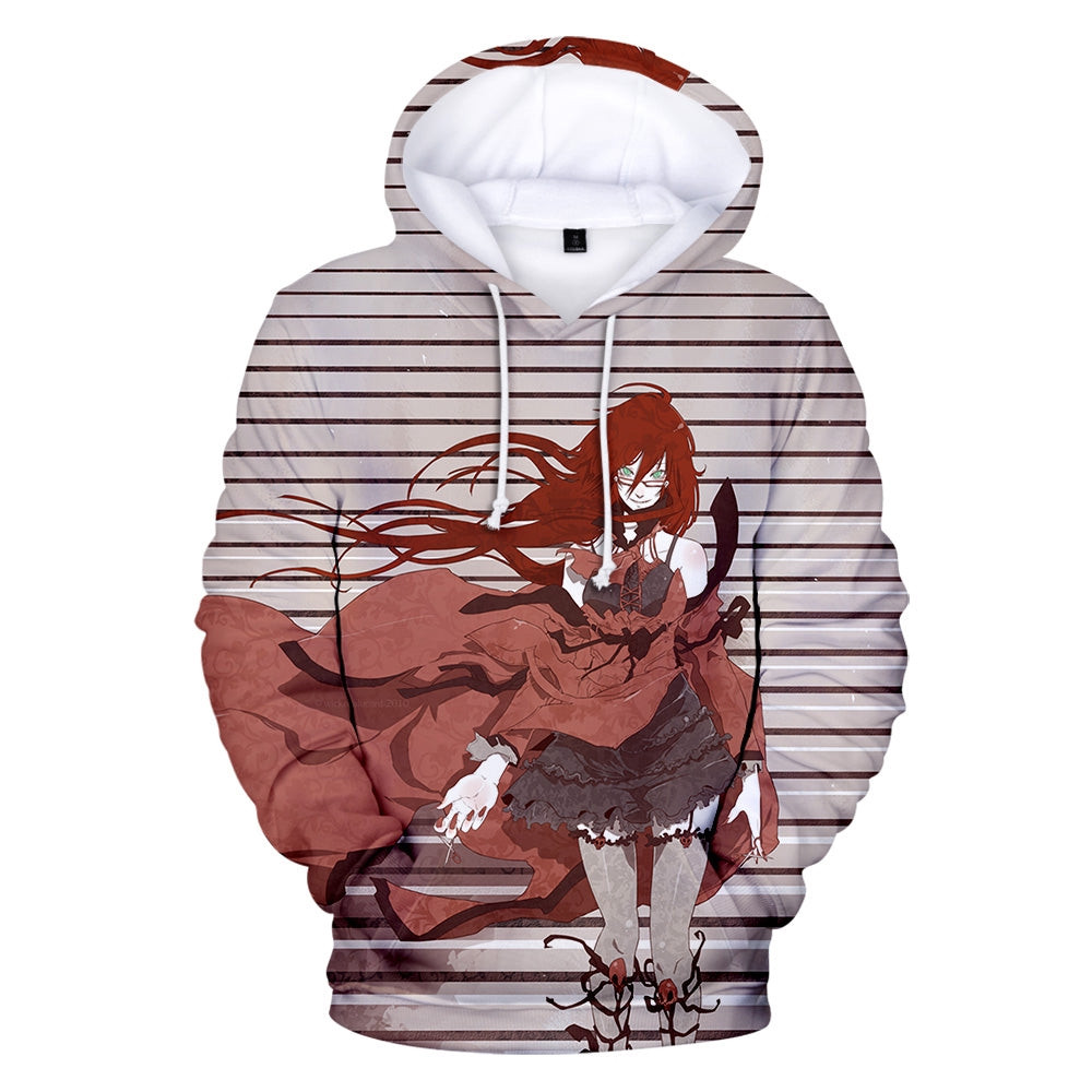 Black Butler Brown Strip 3D All Over Printed Sweatshirt, Hoodie, Zip Hoodie | Fan Apparel For Men, Women