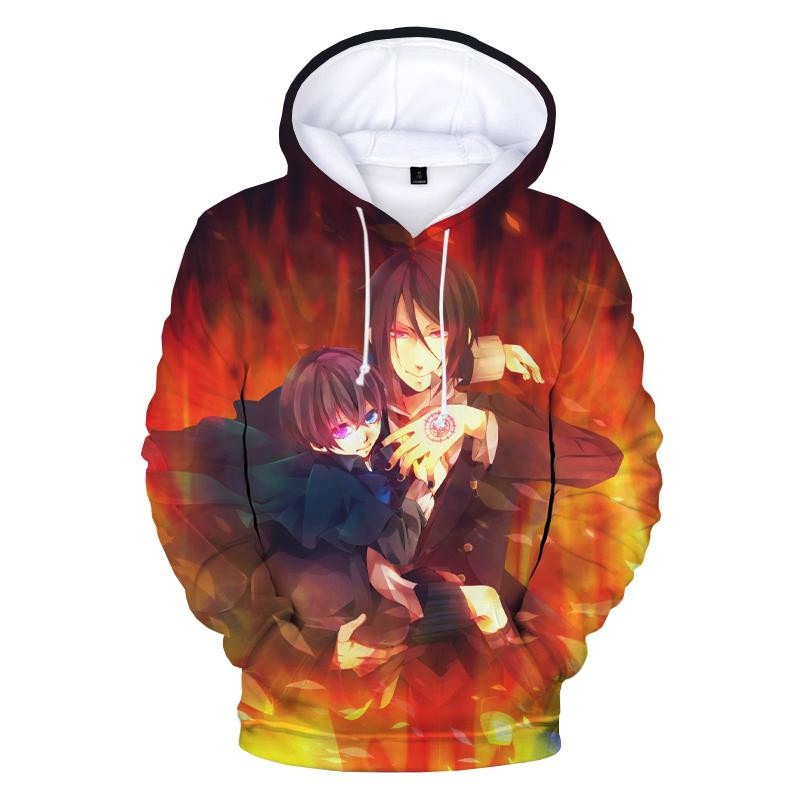Black Butler Fire Red 3D All Over Printed Sweatshirt, Hoodie, Zip Hoodie | Fan Apparel For Men, Women