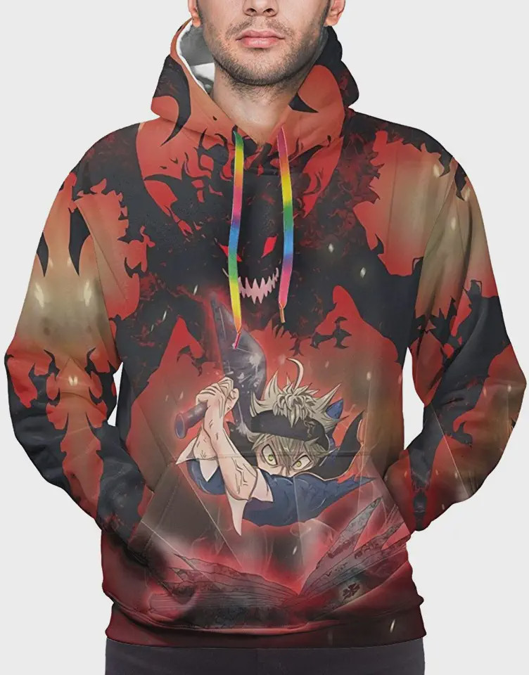 Black Clover 3D All Over Printed Sweatshirt, Hoodie, Zip Hoodie | Fan Apparel For Men, Women