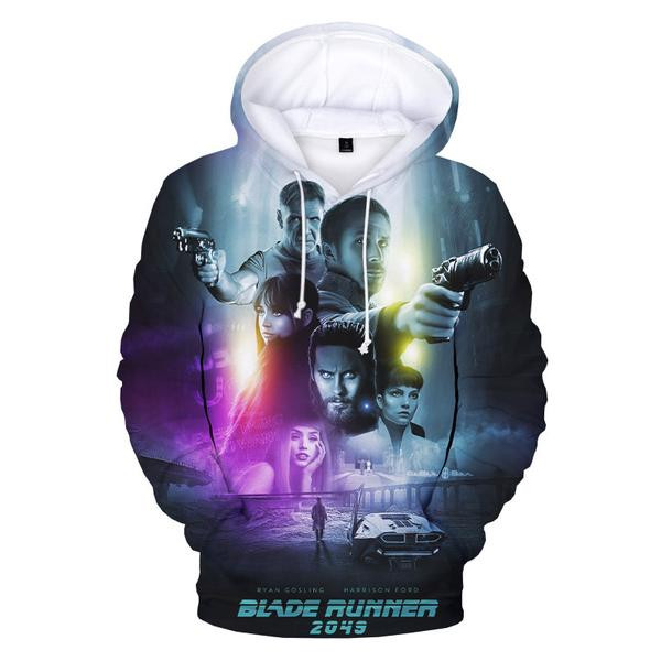 Blade Runner 2049 3D All Over Printed Sweatshirt, Hoodie, Zip Hoodie | Fan Apparel For Men, Women