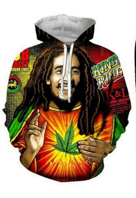 Bob Marley 3D All Over Printed Sweatshirt, Hoodie, Zip Hoodie | Fan Apparel For Men, Women