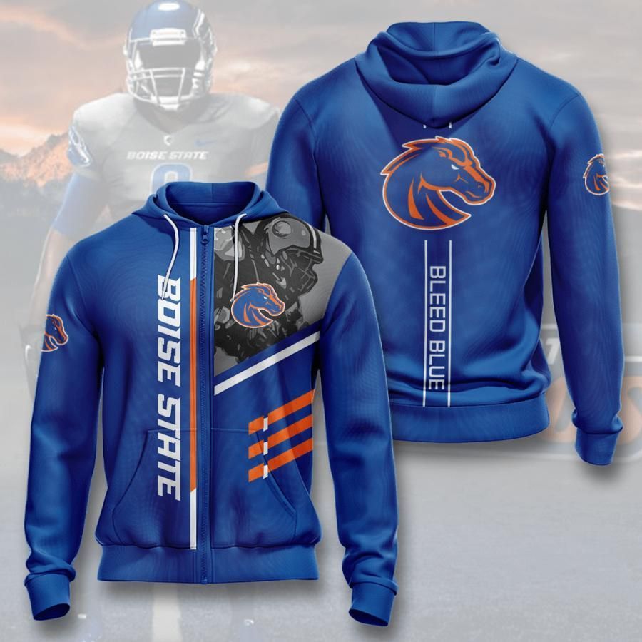 Boise State Broncos 3D All Over Printed Sweatshirt, Hoodie, Zip Hoodie | Nfl Fan Gear For Men, Women