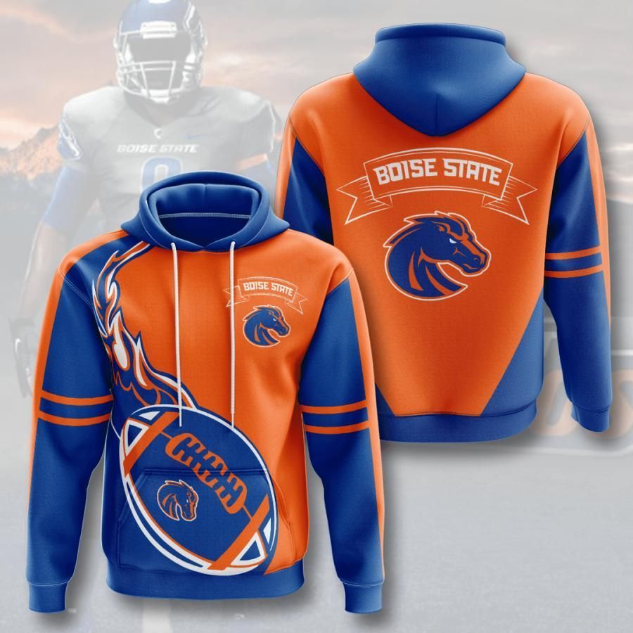 Boise State Broncos 3D All Over Printed Sweatshirt, Hoodie, Zip Hoodie | Nfl Fan Gear For Men, Women