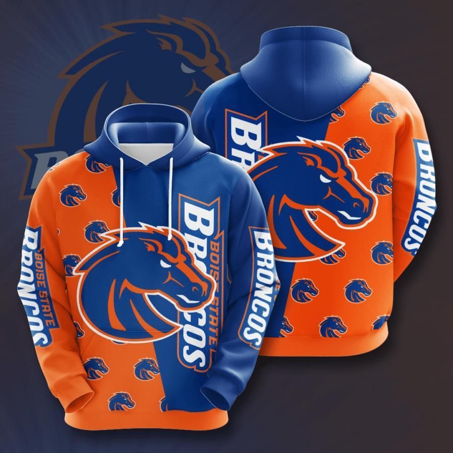 Boise State Broncos 3D All Over Printed Sweatshirt, Hoodie, Zip Hoodie | Nfl Fan Gear For Men, Women