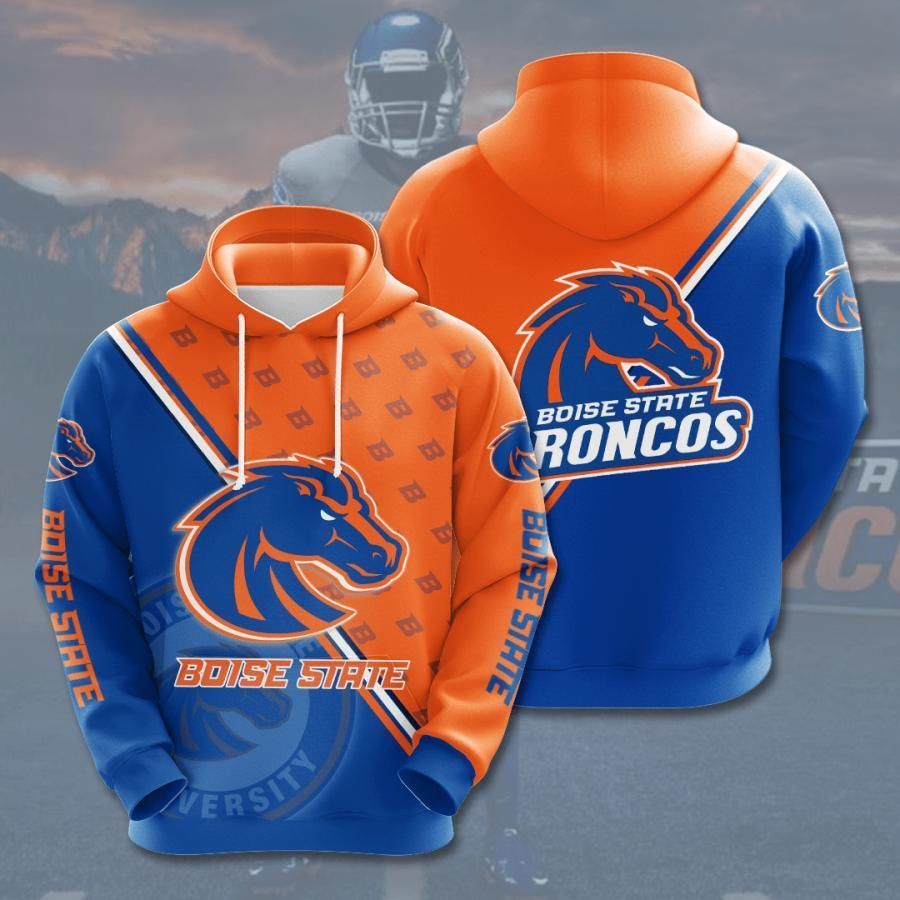 Boise State Broncos 3D All Over Printed Sweatshirt, Hoodie, Zip Hoodie | Nfl Fan Gear For Men, Women