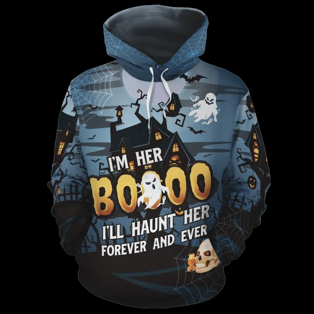 Boo Couple 3D All Over Printed Sweatshirt, Hoodie, Zip Hoodie | Fan Apparel For Men, Women