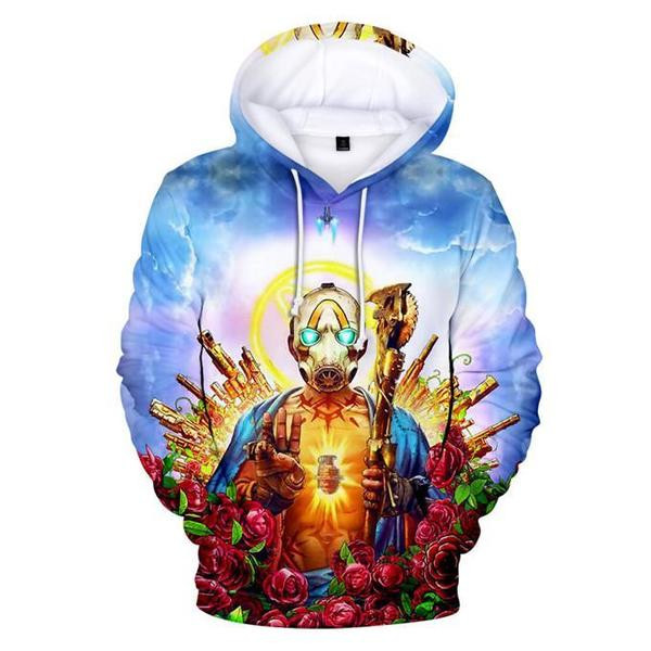 Borderlands 3 3D All Over Printed Sweatshirt, Hoodie, Zip Hoodie | Fan Apparel For Men, Women