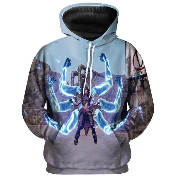 Borderlands 3D All Over Printed Sweatshirt, Hoodie, Zip Hoodie | Fan Apparel For Men, Women