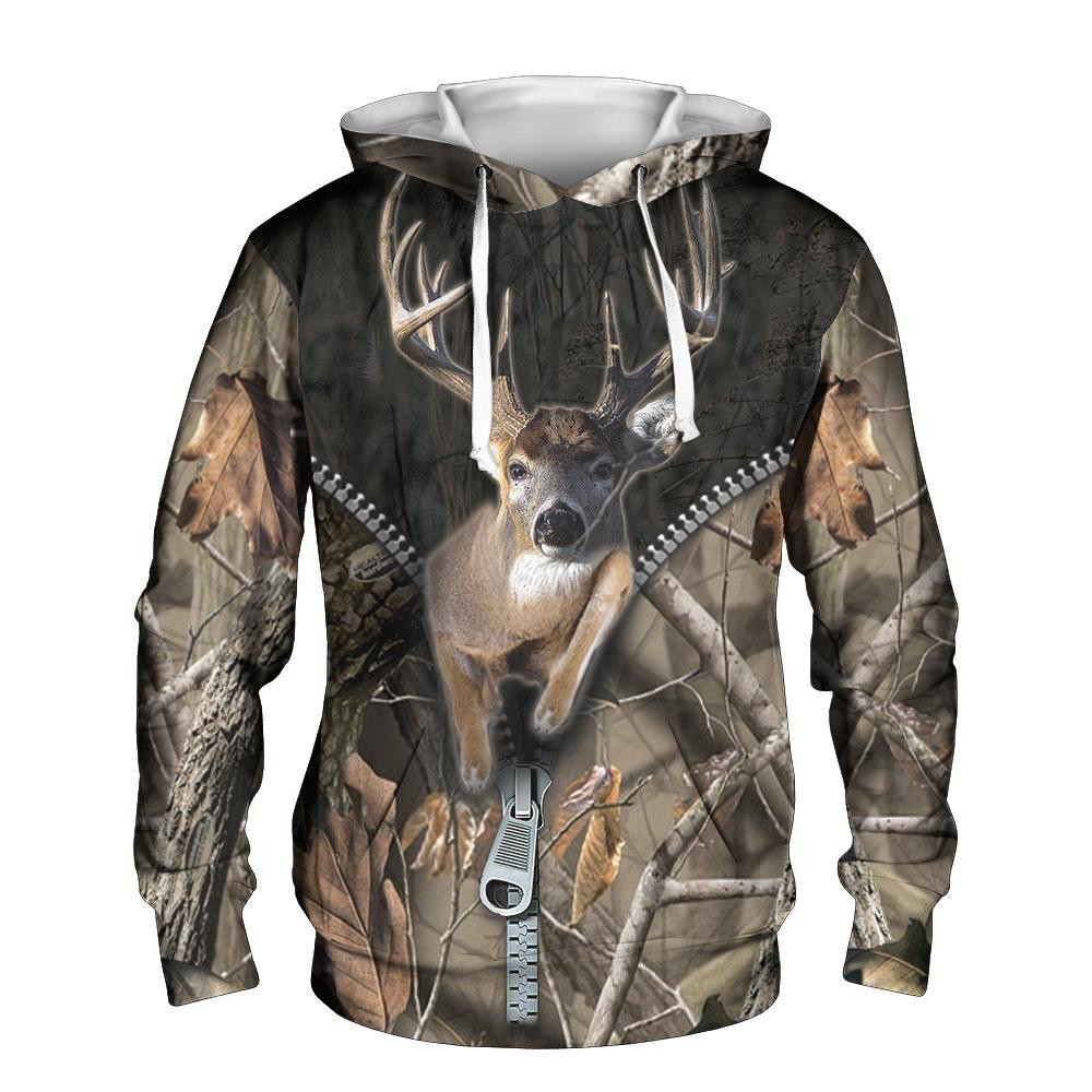 Born To Hunt 3D All Over Printed Sweatshirt, Hoodie, Zip Hoodie | Fan Apparel For Men, Women