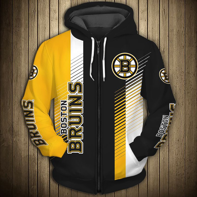Boston Bruins Hoodie Cute Design 3D All Over Printed Sweatshirt, Hoodie, Zip Hoodie | Nhl Fan Gear For Men, Women