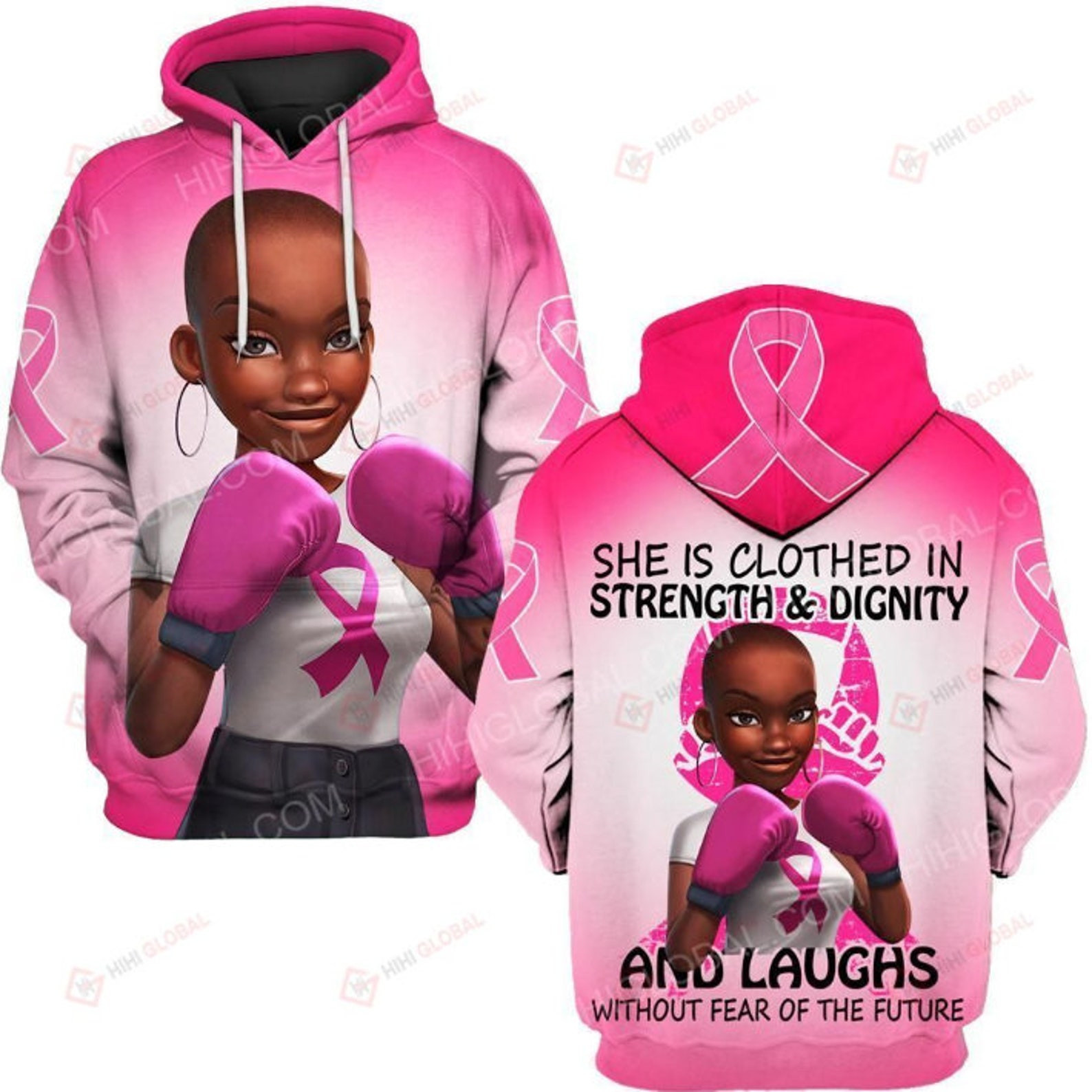 Breast Cancer Awareness 3D All Over Printed Sweatshirt, Hoodie, Zip Hoodie | Fan Apparel For Men, Women