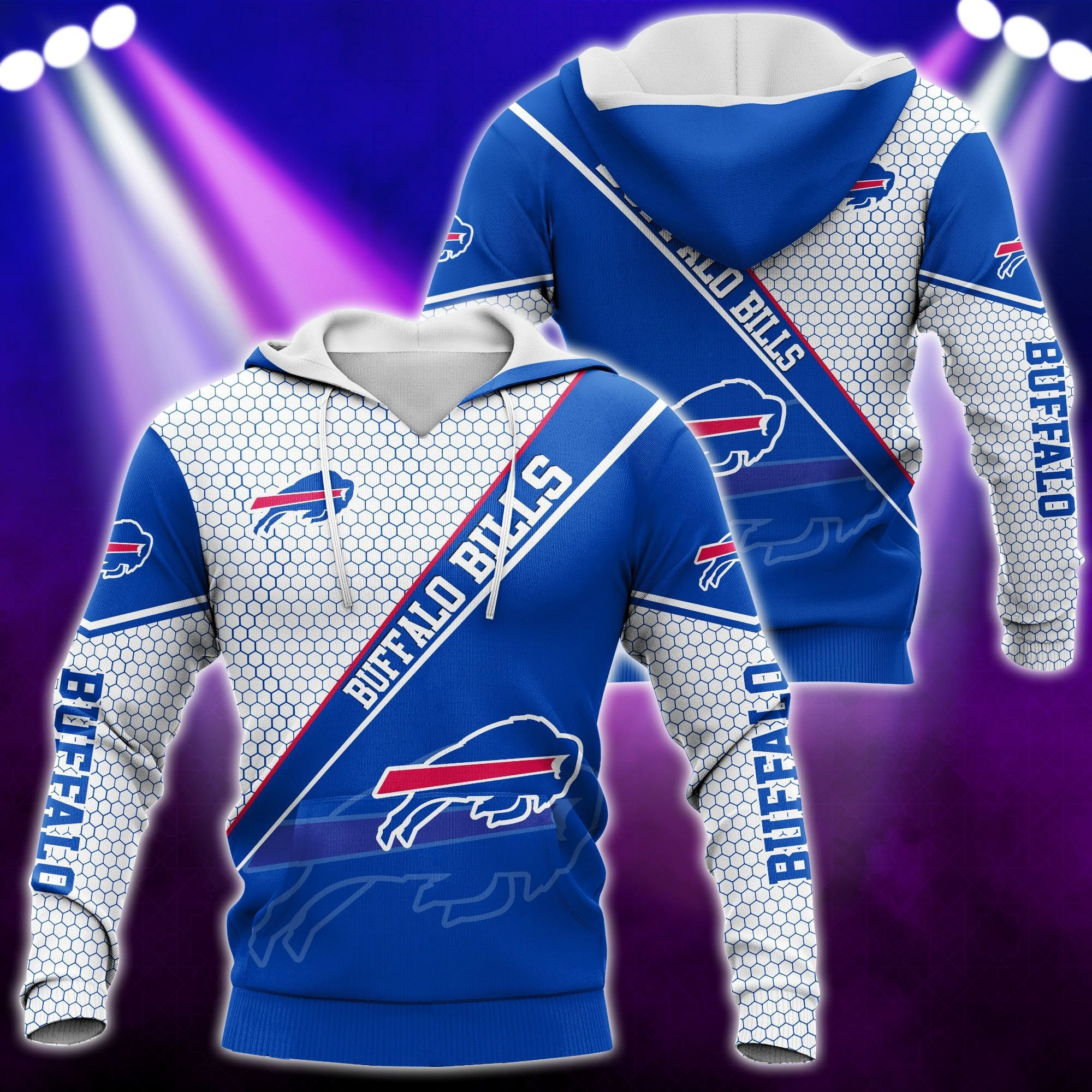 Buffalo Bills 3D All Over Printed Sweatshirt, Hoodie, Zip Hoodie | Nfl Fan Gear For Men, Women