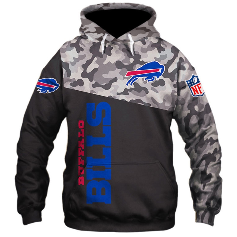 Buffalo Bills Military 3D All Over Printed Sweatshirt, Hoodie, Zip Hoodie | Nfl Fan Gear For Men, Women