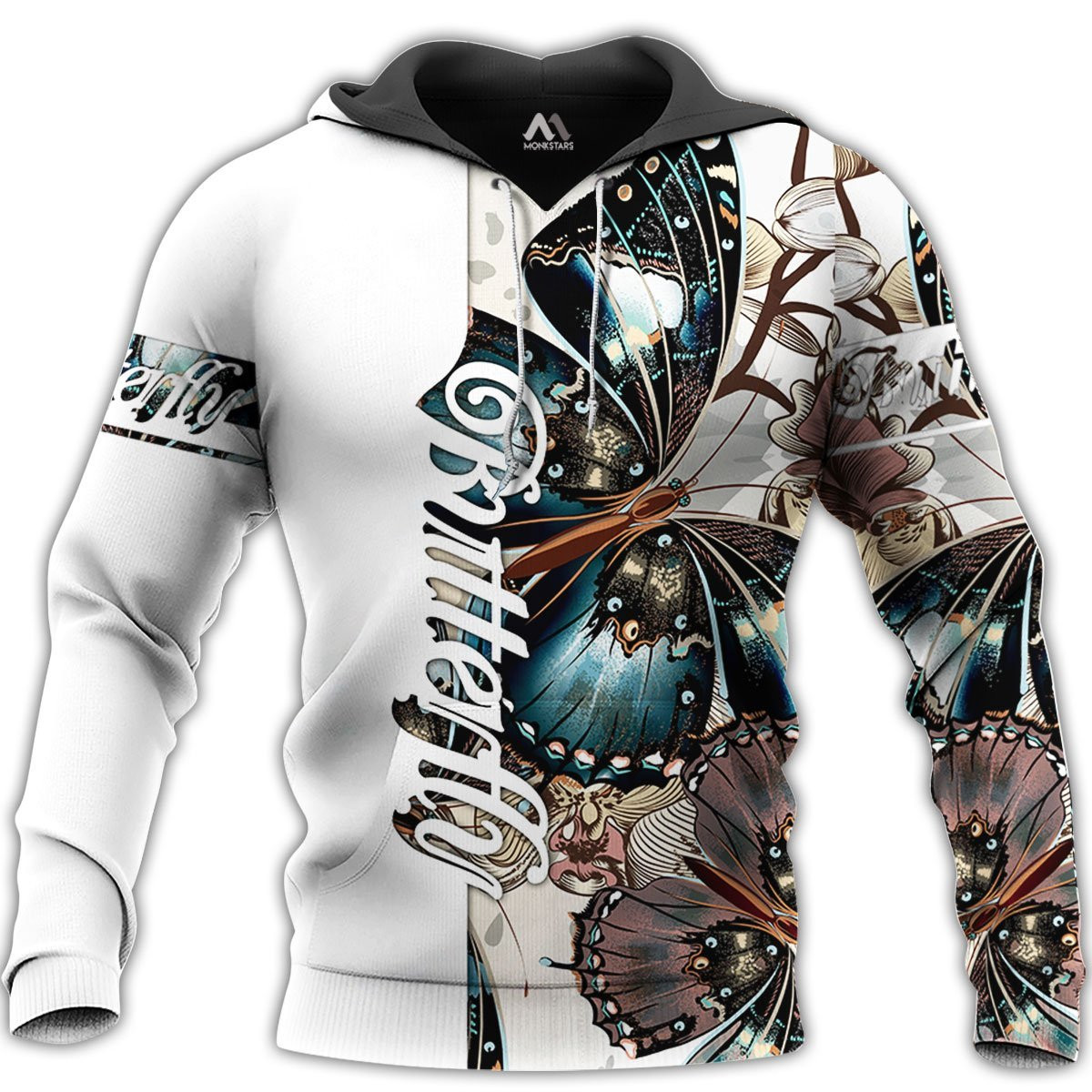 Butterfly 3D All Over Printed Sweatshirt, Hoodie, Zip Hoodie | Fan Apparel For Men, Women