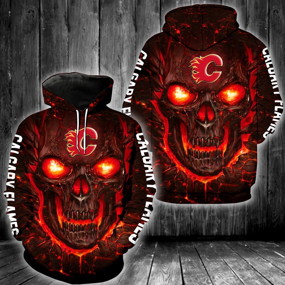 Calgary Flames 3D All Over Printed Sweatshirt, Hoodie, Zip Hoodie | Nhl Fan Gear For Men, Women