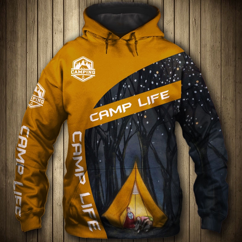 Camping 3D All Over Printed Sweatshirt, Hoodie, Zip Hoodie | Fan Apparel For Men, Women