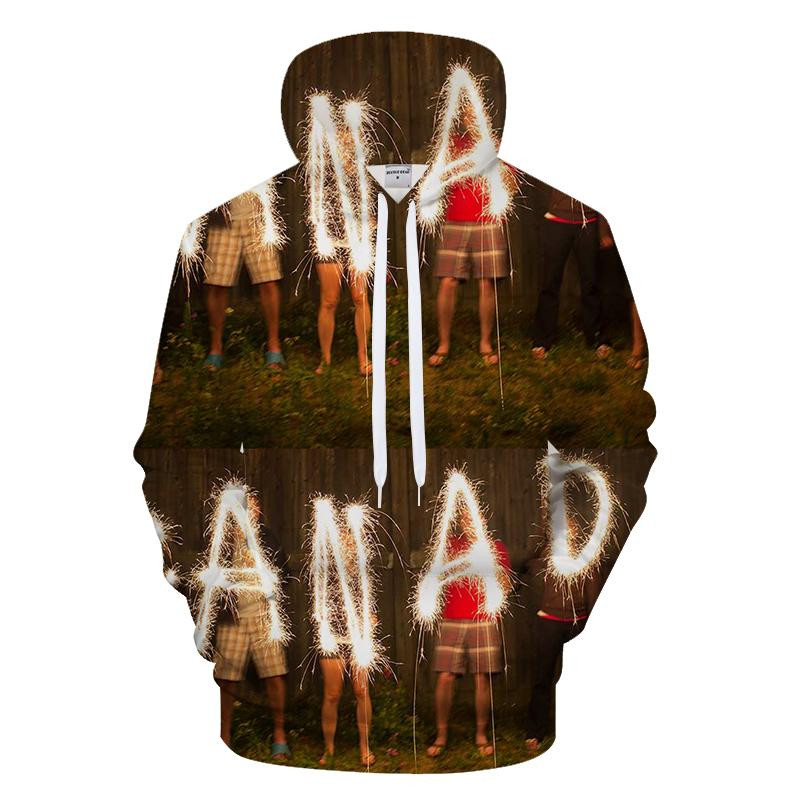 Canadian Fireworks 3D All Over Printed Sweatshirt, Hoodie, Zip Hoodie | Fan Apparel For Men, Women
