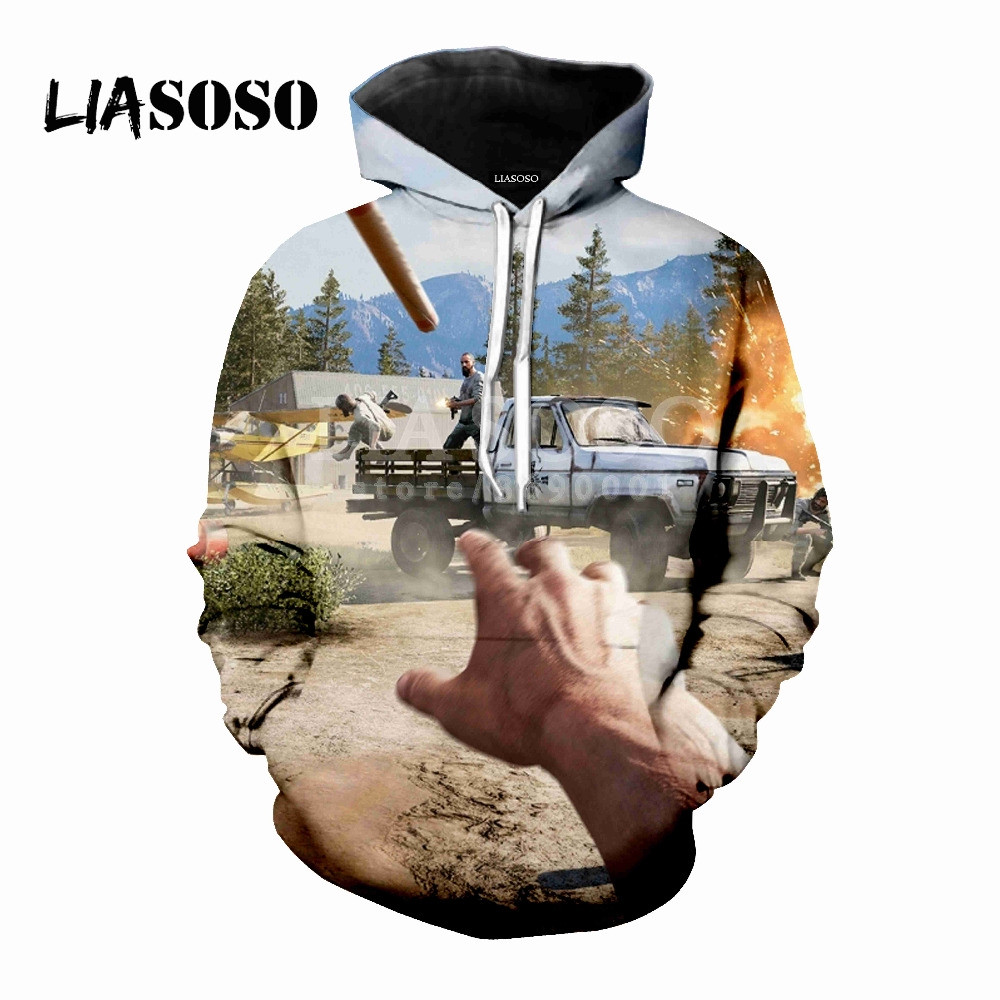 Cartoon Game Far Cry 5 3D All Over Printed Sweatshirt, Hoodie, Zip Hoodie | Fan Apparel For Men, Women
