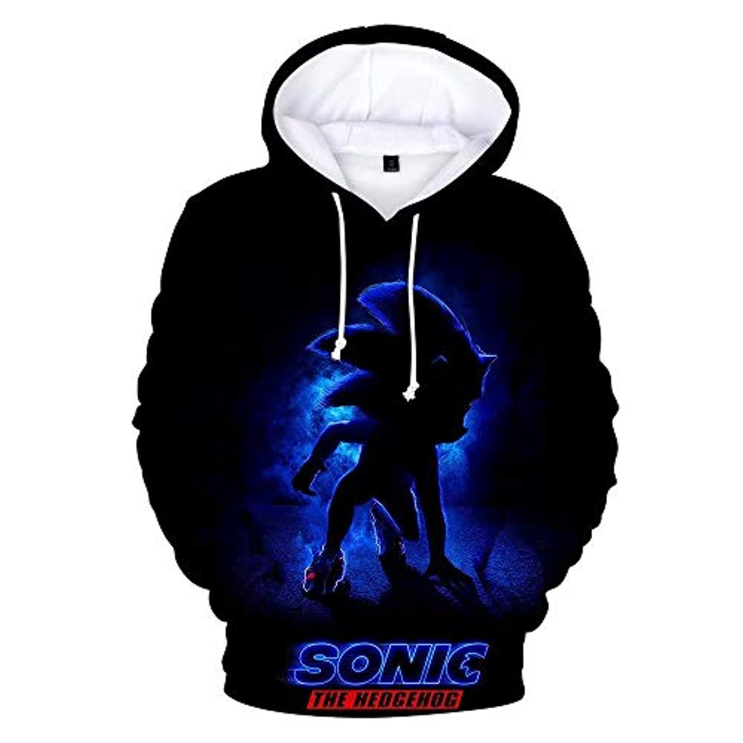 Cartoon Games Sonicâ– Sonic The Hedgehog 3D All Over Printed Sweatshirt, Hoodie, Zip Hoodie | Fan Apparel For Men, Women
