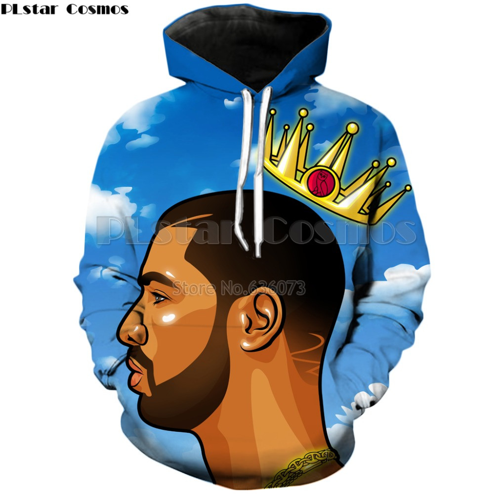 Cartoon Singer Drake 3D All Over Printed Sweatshirt, Hoodie, Zip Hoodie | Fan Apparel For Men, Women