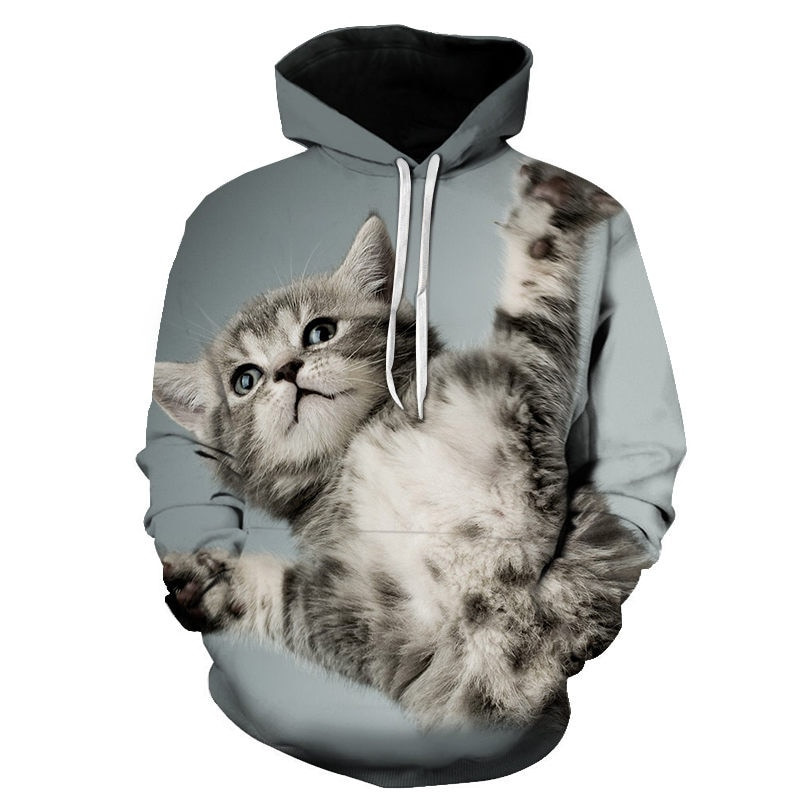 Cat For Unisex 3D All Over Printed Sweatshirt, Hoodie, Zip Hoodie | Fan Apparel For Men, Women