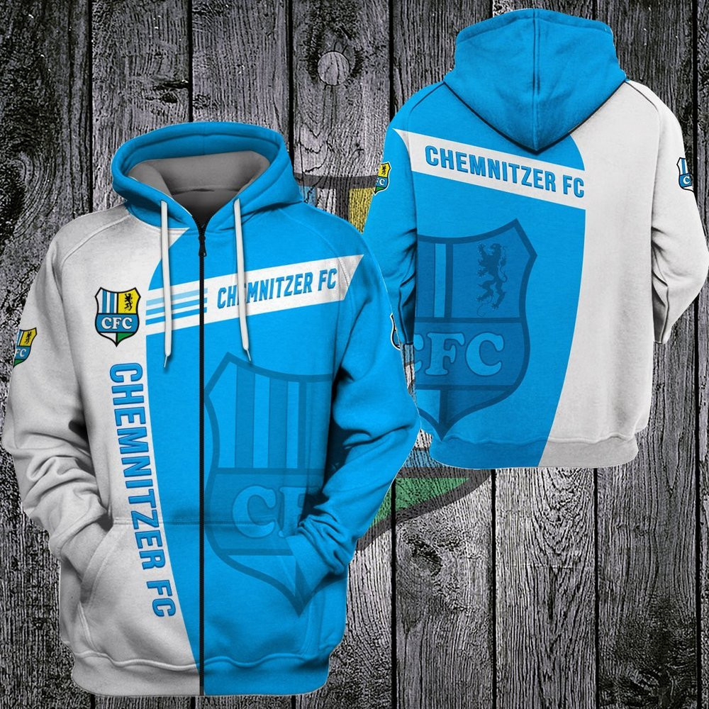 Chemnitzer Fc 3D All Over Printed Sweatshirt, Hoodie, Zip Hoodie | Fan Apparel For Men, Women