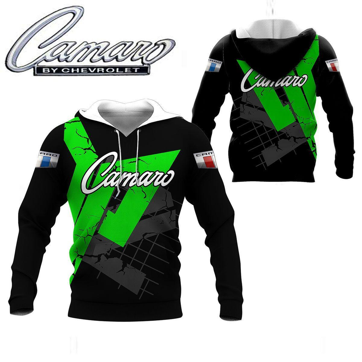 Chevrolet Camaro Unisex 3D All Over Printed Sweatshirt, Hoodie, Zip Hoodie | Fan Apparel For Men, Women
