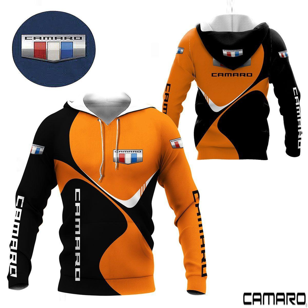 Chevrolet Camaro Unisex 3D All Over Printed Sweatshirt, Hoodie, Zip Hoodie | Fan Apparel For Men, Women