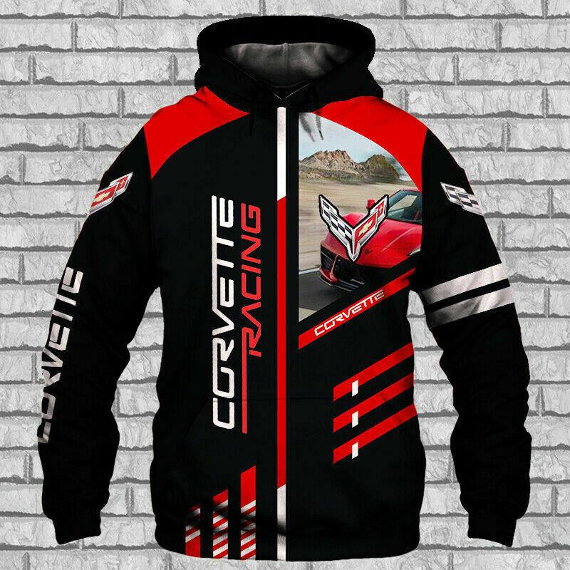 Chevrolet Corvette Racing Trending 3D All Over Printed Sweatshirt, Hoodie, Zip Hoodie | Fan Apparel For Men, Women