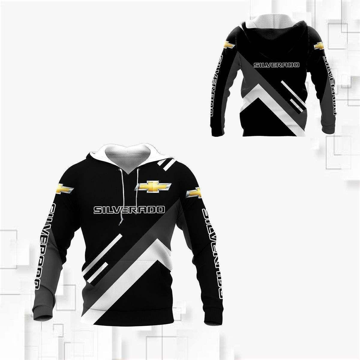 Chevrolet Silverado Car 3D All Over Printed Sweatshirt, Hoodie, Zip Hoodie | Fan Apparel For Men, Women