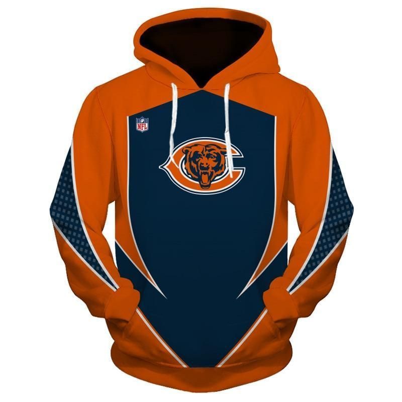 Chicago Bears 3D All Over Printed Sweatshirt, Hoodie, Zip Hoodie | Nfl Fan Gear For Men, Women