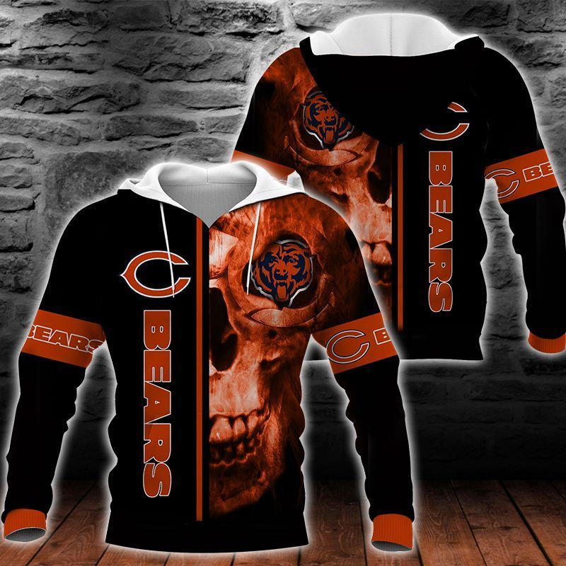 Chicago Bears 3D All Over Printed Sweatshirt, Hoodie, Zip Hoodie | Nfl Fan Gear For Men, Women