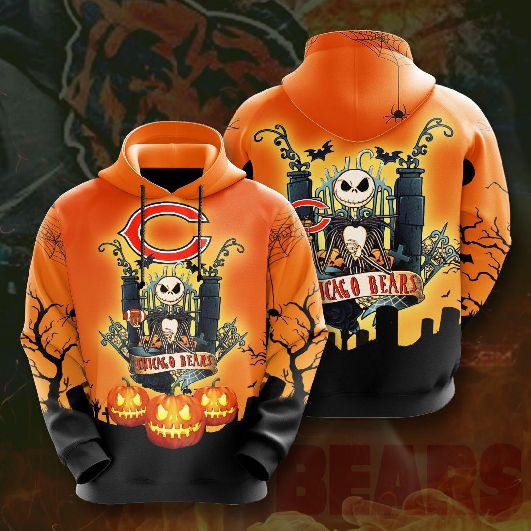 Chicago Bears 3D All Over Printed Sweatshirt, Hoodie, Zip Hoodie | Nfl Fan Gear For Men, Women