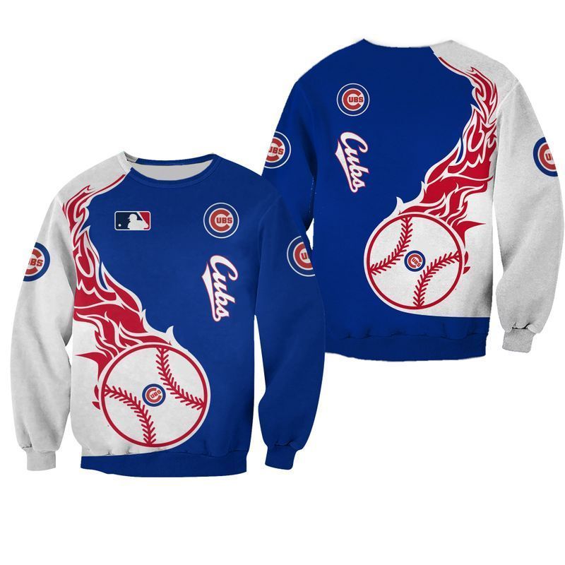 Chicago Cubs 3D All Over Printed Sweatshirt, Hoodie, Zip Hoodie | Mlb Fan Gear For Men, Women