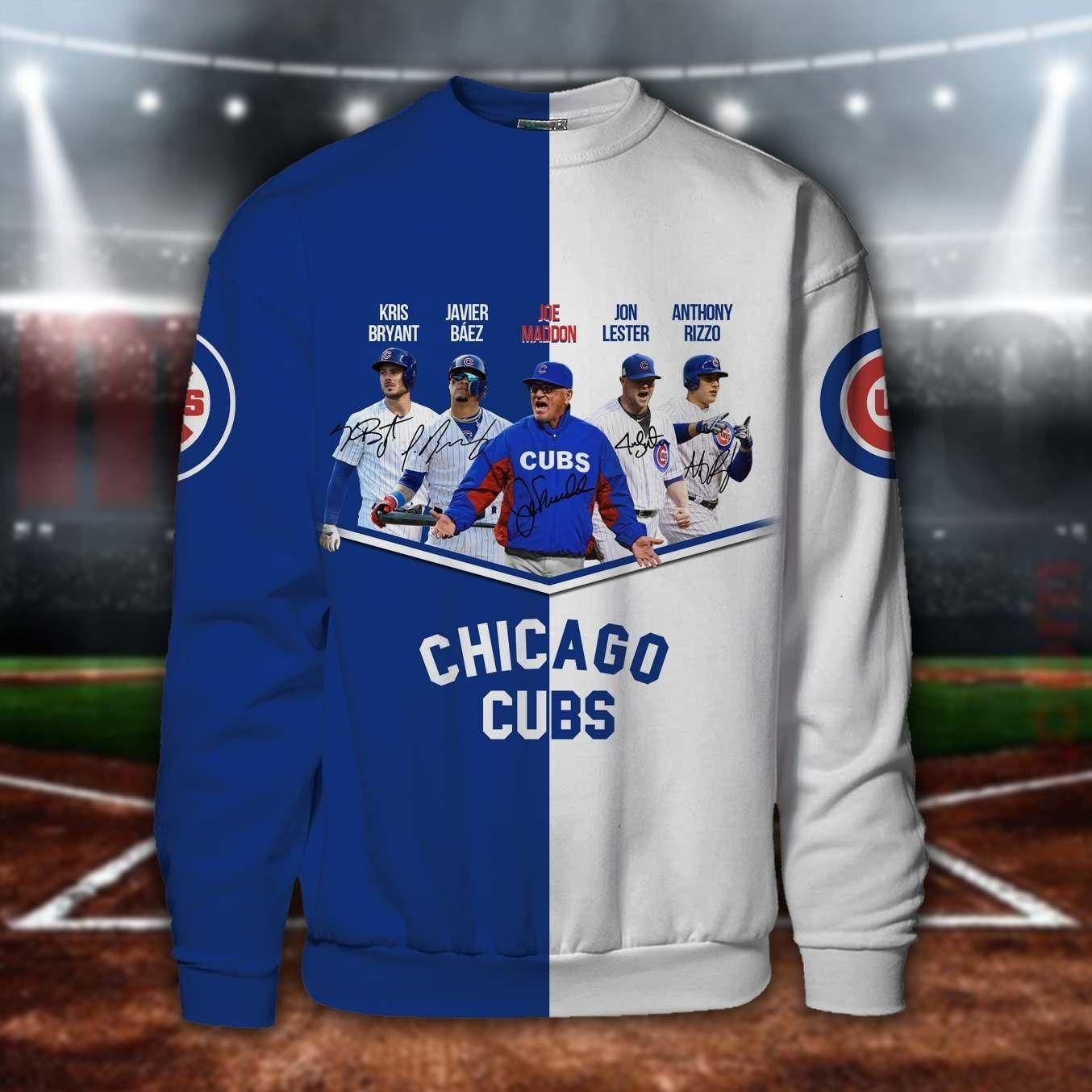 Chicago Cubs 3D All Over Printed Sweatshirt, Hoodie, Zip Hoodie | Mlb Fan Gear For Men, Women