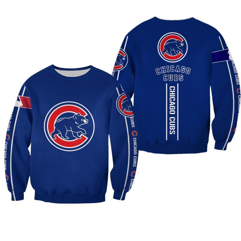 Chicago Cubs 3D All Over Printed Sweatshirt, Hoodie, Zip Hoodie | Mlb Fan Gear For Men, Women