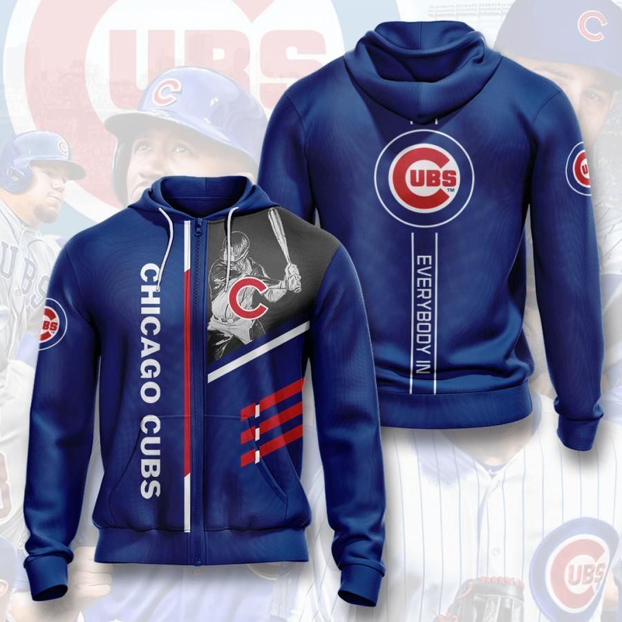 Chicago Cubs 3D All Over Printed Sweatshirt, Hoodie, Zip Hoodie | Mlb Fan Gear For Men, Women