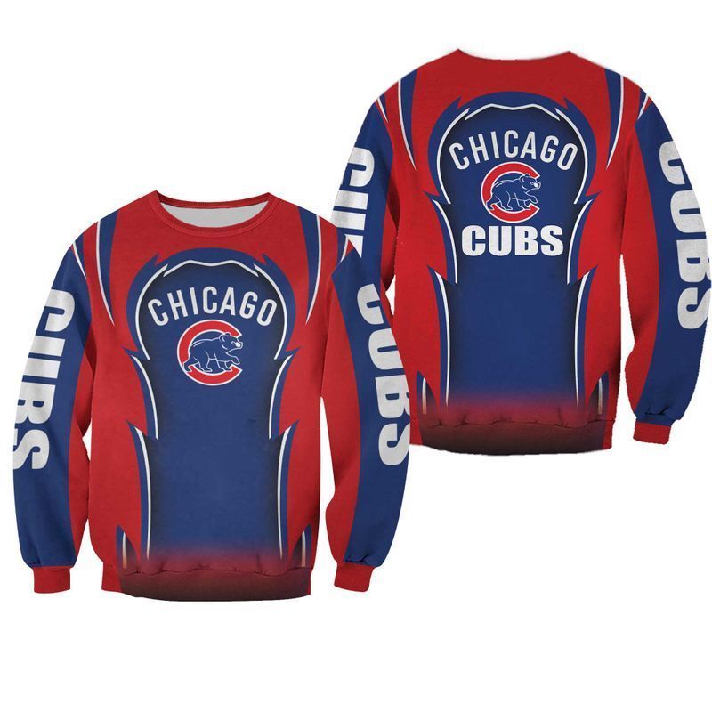 Chicago Cubs 3D All Over Printed Sweatshirt, Hoodie, Zip Hoodie | Mlb Fan Gear For Men, Women