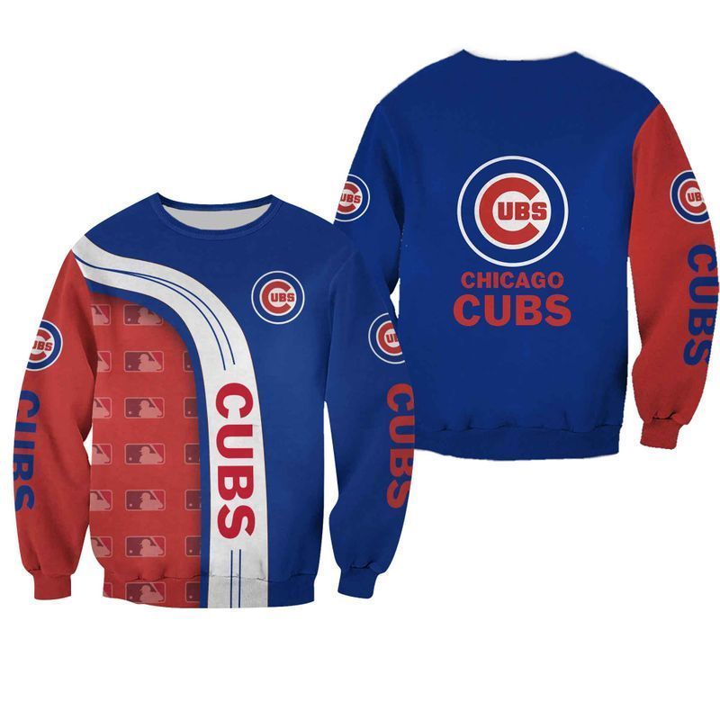 Chicago Cubs 3D All Over Printed Sweatshirt, Hoodie, Zip Hoodie | Mlb Fan Gear For Men, Women