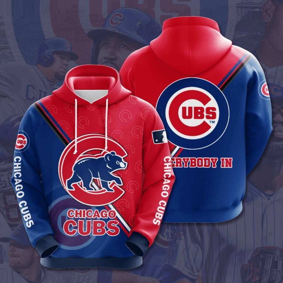Chicago Cubs 3D All Over Printed Sweatshirt, Hoodie, Zip Hoodie | Mlb Fan Gear For Men, Women