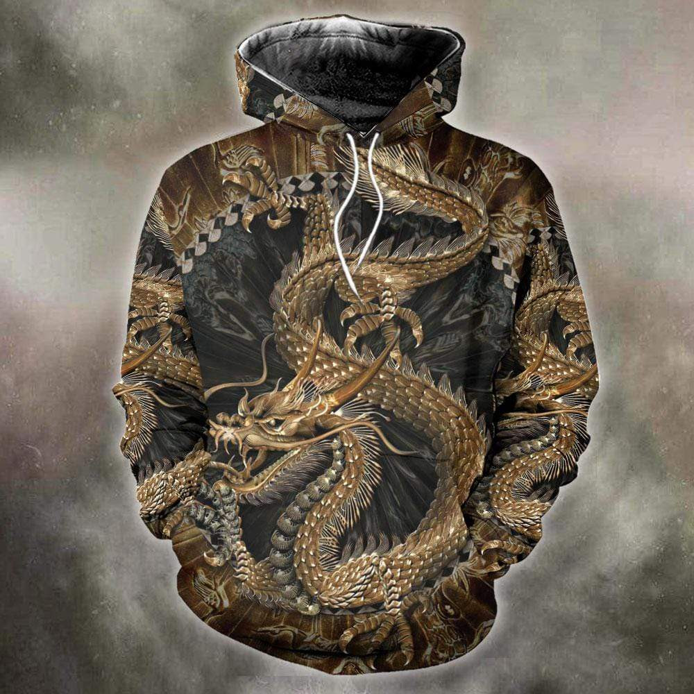 Chinese Dragon 3D All Over Printed Sweatshirt, Hoodie, Zip Hoodie | Fan Apparel For Men, Women